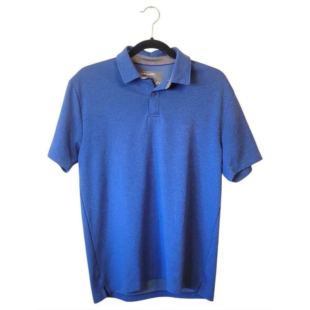 Twillory Performance Royal Blue Men's Polo Shirt Size M
